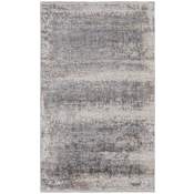 Feizy Cadiz 9-3/4' x 13-1/4' Acrylic and Viscose Abstract Indoor Rectangular Area Rug Taupe / Gray / Silver