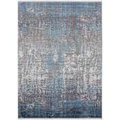 Feizy Cadiz 11-1/2' x 14-1/2' Abstract Indoor Rectangular Area Rug Blue / Gray / Silver