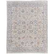 Feizy Caldwell 7-1/2' x 9-1/2' Vintage Indoor Rectangular Area Rug in Ivory / Tan / Blue Ivory / Tan / Blue