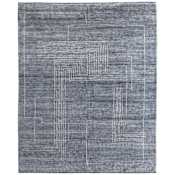 Feizy Agape 9-1/2' x 13-1/2' Wool Abstract Indoor Rectangular Area Rug Gray / Ivory