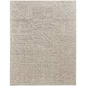Feizy Alford 9-1/2' x 13-1/2' Wool Solid Indoor Rectangular Area Rug Ivory / Tan