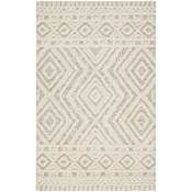 Feizy Anica 10' x 14' Wool Moroccan & Tribal Indoor Rectangular Area Rug Ivory / Tan