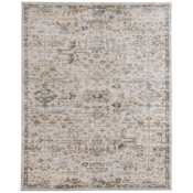 Feizy Augustine 7-3/4' x 10-1/4' Vintage Indoor Rectangular Area Rug in Ivory / Tan / Blue Ivory / Tan / Blue