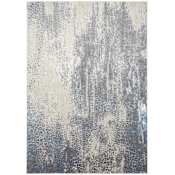 Feizy Azure 10' x 13-1/4' Abstract Indoor Rectangular Area Rug in Gray / Blue / Ivory Gray / Blue / Ivory