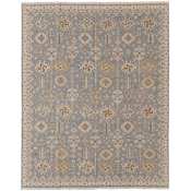 Feizy Corbitt 2' x 3' Traditional Indoor Rectangular Throw Rug Blue / Gray / Ivory