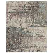 Feizy Eden 12' x 15' Abstract Indoor Rectangular Area Rug in Ivory / Blue / Purple Ivory / Blue / Purple