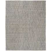 Feizy Elias 2' x 3' Abstract Indoor Rectangular Throw Rug Gray / Blue