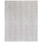 Feizy Elias 12' x 15' Geometric Indoor Rectangular Area Rug in Ivory / Tan Ivory / Tan