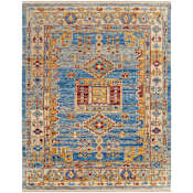 Feizy Fillmore 12' x 15' Geometric Indoor Rectangular Area Rug Blue / Yellow / Red