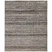 Feizy Janson 11-1/2' x 15' Striped Indoor Rectangular Area Rug in Gray Gray