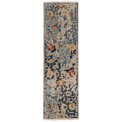 Feizy Leylan 2-1/2' x 10' Traditional Indoor Runner Blue / Orange / Red