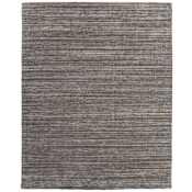 Feizy Lakewood 2' x 3' Solid Indoor/Outdoor Rectangular Throw Rug Black / Gray / Brown