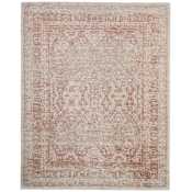 Feizy Loralai 9' x 12' Vintage Indoor Rectangular Area Rug in Tan / Orange Tan / Orange