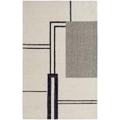 Feizy Maguire 10' x 14' Abstract Indoor Rectangular Area Rug Ivory / Gray / Black