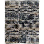 Feizy Palomar 8-1/2' x 11-1/2' Abstract Indoor Rectangular Area Rug Blue / Gray / Tan