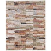 Feizy Pearson 5' x 7-1/2' Abstract Indoor Rectangular Area Rug Brown / Tan / Green
