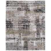 Feizy Skyview 12' x 15' Shag Abstract Indoor Rectangular Area Rug Gray / Taupe / Ivory