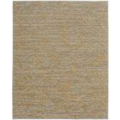Feizy Taunton 5' x 8' Abstract Indoor Rectangular Area Rug Gold / Gray