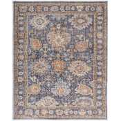 Feizy Wendover 9' x 12' Traditional Indoor/Outdoor Rectangular Area Rug Gray / Blue / Tan