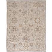 Feizy Wendover 5' x 8' Vintage Indoor/Outdoor Rectangular Area Rug Tan / Brown