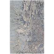 Feizy Zarah 10' x 14' Abstract Indoor Rectangular Area Rug Blue / Taupe / Green
