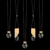 Fine Art Handcrafted Lighting ARIA 10 Light 43" Wide Integrated LED Crystal Linear Pendant Brushed Gold