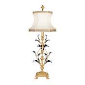 Fine Art Handcrafted Lighting Beveled Arcs 41" Tall Buffet Table Lamp Gold Leaf