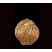 Fine Art Handcrafted Lighting Vesta 7" Wide LED Abstract Mini Pendant Gold