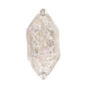 Fine Art Handcrafted Lighting LED Wall Sconce in Silver Leaf Finish from the Allison Paladino Collection Silver Leaf