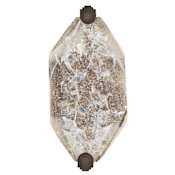 Fine Art Handcrafted Lighting LED Wall Sconce in Bronze Leaf Finish from the Allison Paladino Collection Bronze Leaf