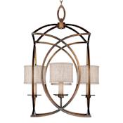 Fine Art Handcrafted Lighting Cienfuegos 4 Light 22" Wide Chandelier Antique Bronze