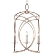 Fine Art Handcrafted Lighting Cienfuegos 4 Light 19-1/2" Wide Taper Candle Pendant Weathered Gray Patina