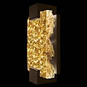 Fine Art Handcrafted Lighting Terra 12" Tall LED Wall Sconce Bronze