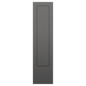 Fisher and Paykel 330 CFM 5 Inch Wide Auxiliary Modular Ventilation Downdraft Range Hood - Duct Out Grey