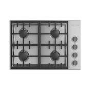 Fisher and Paykel 30 Inch Wide 4 Burner Natural Gas Cooktop N/A