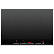 Fisher and Paykel 30 Inch Wide 4 Burner Minimal Style Series 9 Induction Cooktop Black