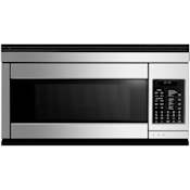 Fisher and Paykel 30 Inch Wide 1.1 Cu. Ft. 1400 Watt Over the Range Microwave with 12 Cooking Modes Stainless Steel