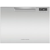 Fisher and Paykel DishDrawer 24 Inch Wide 7 Place Setting Energy Star Rated Built-In Top Control Dishwasher with Recessed Handle Stainless Steel