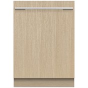 Fisher and Paykel Series 7 24 Inch Wide 12 Place Setting Built-In Panel Ready Top Control Dishwasher Panel Ready