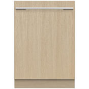Fisher and Paykel Series 7 24 Inch Wide 16 Place Setting Built-In Panel Ready Top Control Dishwasher Panel Ready