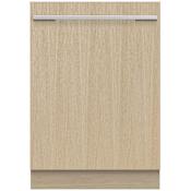 Fisher and Paykel Series 8 24 Inch Wide 15 Place Setting Energy Star Certified Built-In Top Control Panel Ready Dishwasher with Auto Door Open Panel Ready