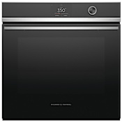 Fisher and Paykel Contemporary 24 Inch Wide 3 Cu. Ft. Electric Single Oven with Wireless Food Probe Stainless Steel