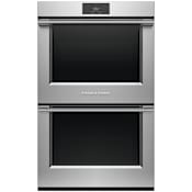 Fisher and Paykel 30" Wide 8.2 cu. ft. Double Wall Oven with AeroTech and RapidProof Technologies Stainless Steel
