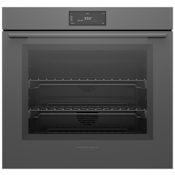 Fisher and Paykel Minimal 30 Inch Wide 4.9 Cu. Ft. Electric Self-Cleaning Single Oven Minimal Grey