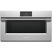 Fisher and Paykel 9 Series Professional 30 Inch Wide 1.3 Cu. Ft. Electric Speed Oven with Air Fry and CoolTouch Door Stainless Steel