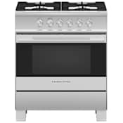 Fisher and Paykel Series 7 30 Inch Wide 4.9 Cu. Ft. Free Standing Gas Range with CoolTouch Door Stainless Steel