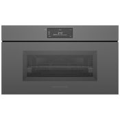 Fisher and Paykel Minimal 30 Inch Wide 1.9 Cu. Ft. Electric Handless Single Oven Minimal Grey