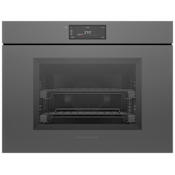 Fisher and Paykel Minimal 30 Inch Wide 3 Cu. Ft. Electric Handless Single Oven Minimal Grey