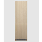 Fisher and Paykel 21 Inch Wide 9.5 Cu. Ft. Energy Star Certified Panel Ready Column Bottom Mount Refrigerator and Freezer with Reversible Right Hinge Door Panel Ready
