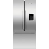 Fisher and Paykel 32 Inch Wide 16.9 Cu. Ft. French Door ActiveSmart Refrigerator with Ice Maker and Water Dispenser Stainless Steel